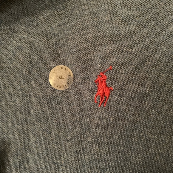 NWT Ralph Lauren Polo Men's Classic Navy Polo Shirt - Picture 8 of 8